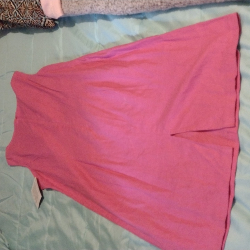 NWT Erika Bright Pink Dress Size 10 - Picture 11 of 11